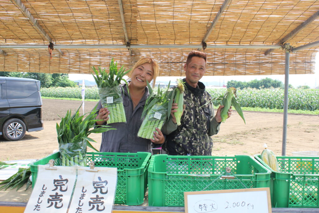 とうもろこし街道直売所様